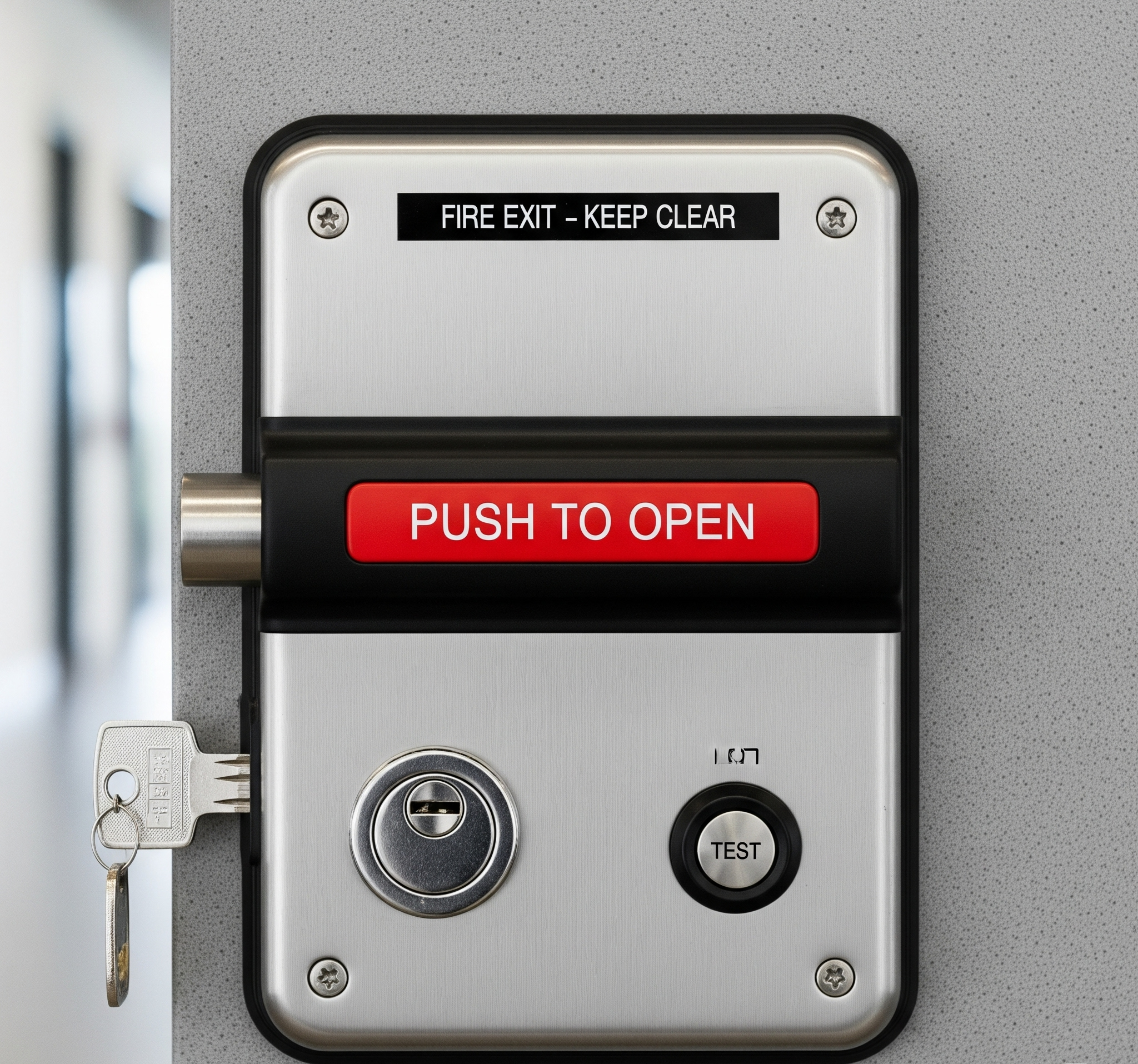 Zuhuratbaba Yangın Kapısı Emniyet Kilidi