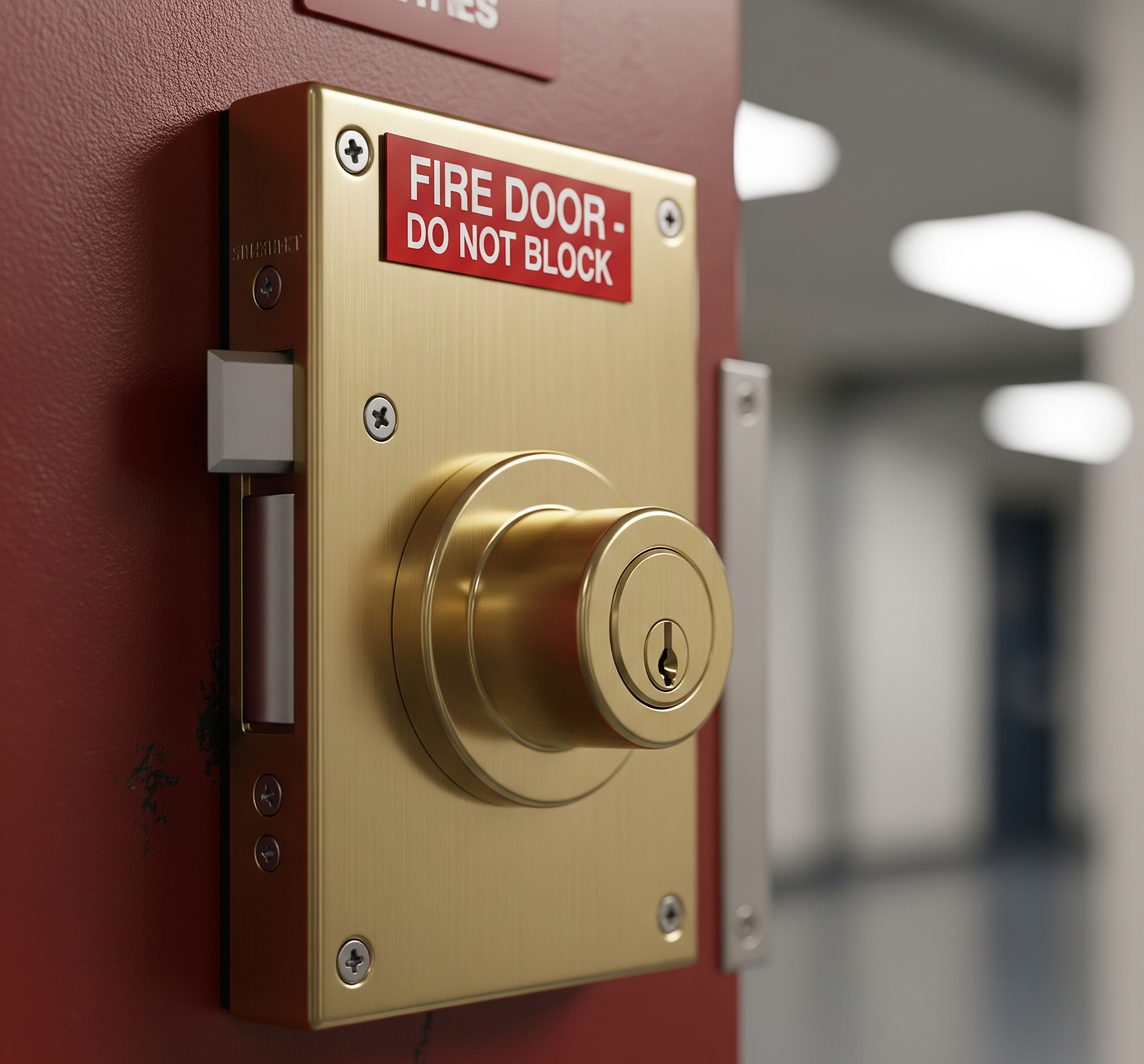 Adnan Kahveci Yangın Kapısı Emniyet Kilidi